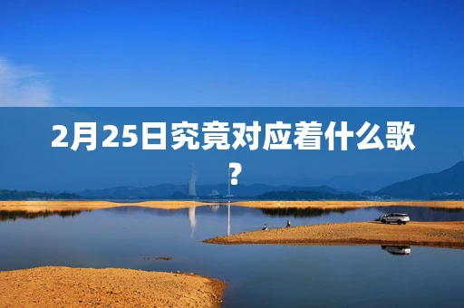 2月25日究竟对应着什么歌？