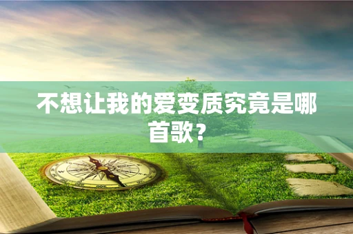 不想让我的爱变质究竟是哪首歌？