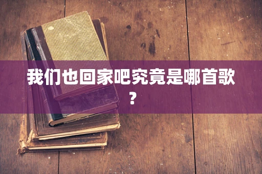 我们也回家吧究竟是哪首歌？