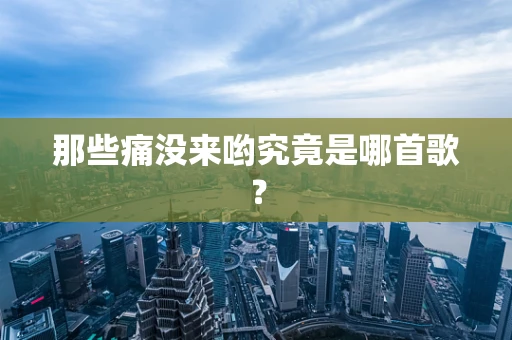 那些痛没来哟究竟是哪首歌？