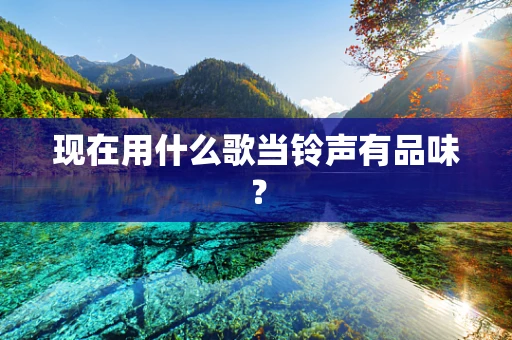 现在用什么歌当铃声有品味？