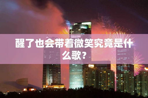 醒了也会带着微笑究竟是什么歌？