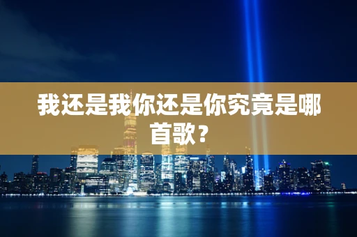 我还是我你还是你究竟是哪首歌？