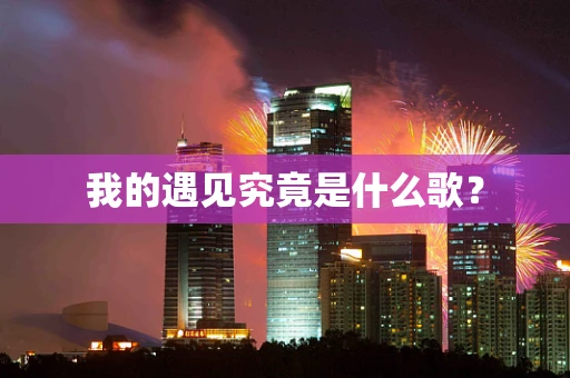 我的遇见究竟是什么歌？