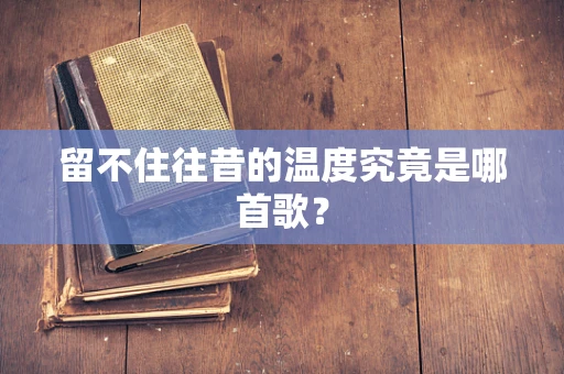 留不住往昔的温度究竟是哪首歌？