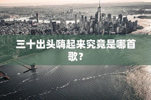 三十出头嗨起来究竟是哪首歌？