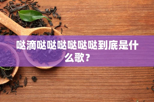 哒滴哒哒哒哒哒哒到底是什么歌？
