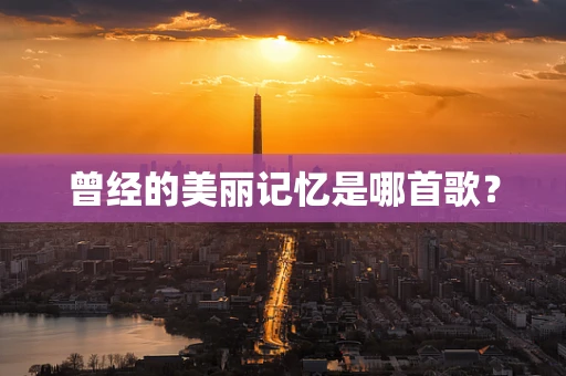 曾经的美丽记忆是哪首歌？