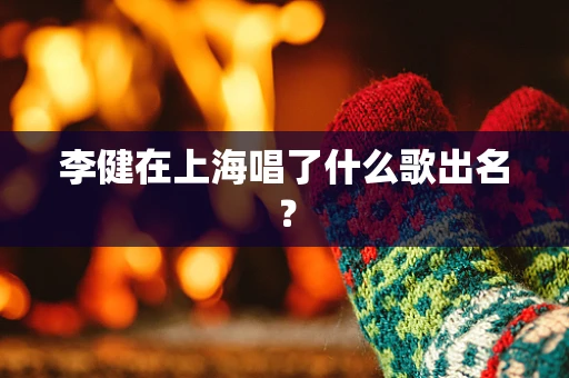 李健在上海唱了什么歌出名？