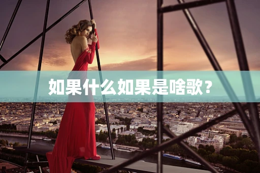如果什么如果是啥歌？