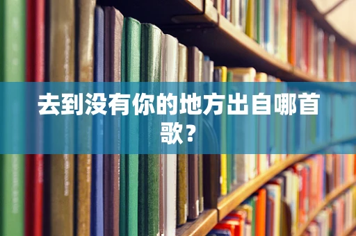 去到没有你的地方出自哪首歌？