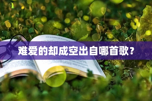 难爱的却成空出自哪首歌？