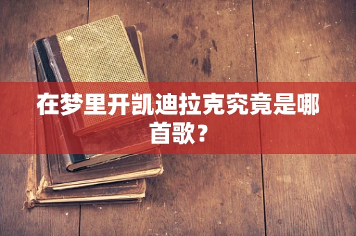 在梦里开凯迪拉克究竟是哪首歌？