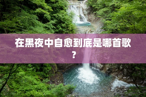 在黑夜中自愈到底是哪首歌？