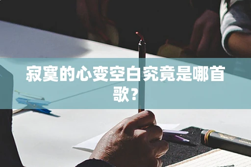 寂寞的心变空白究竟是哪首歌？