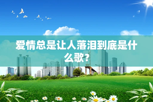 爱情总是让人落泪到底是什么歌？