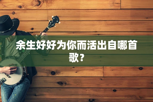 余生好好为你而活出自哪首歌？