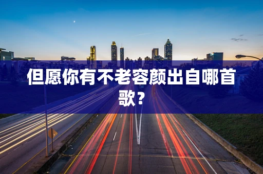 但愿你有不老容颜出自哪首歌？