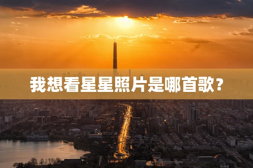 我想看星星照片是哪首歌？