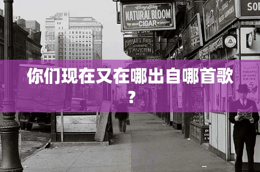 你们现在又在哪出自哪首歌？