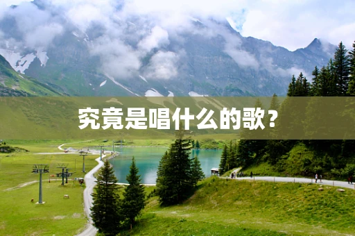 究竟是唱什么的歌？