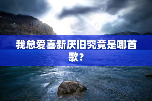 我总爱喜新厌旧究竟是哪首歌？