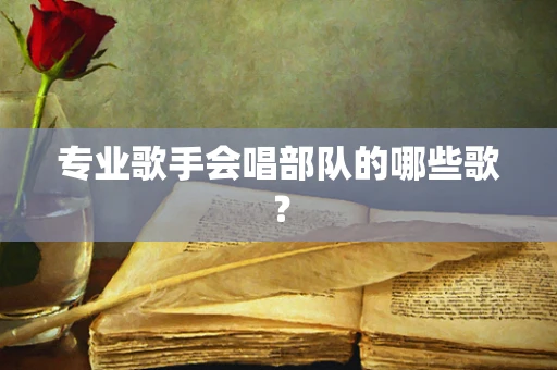 专业歌手会唱部队的哪些歌？
