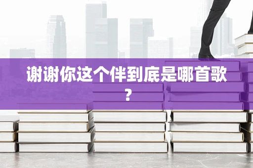 谢谢你这个伴到底是哪首歌？