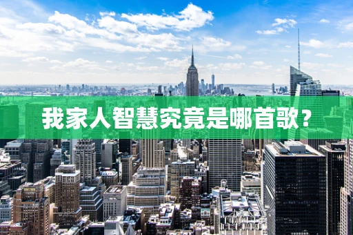 我家人智慧究竟是哪首歌？