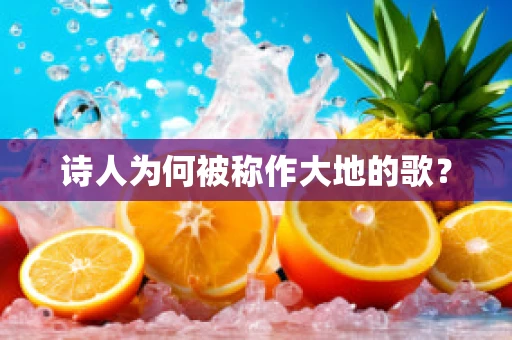 诗人为何被称作大地的歌？
