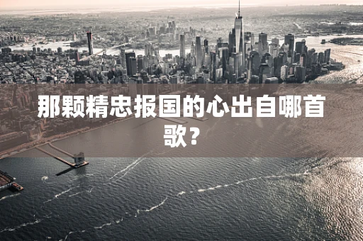那颗精忠报国的心出自哪首歌？