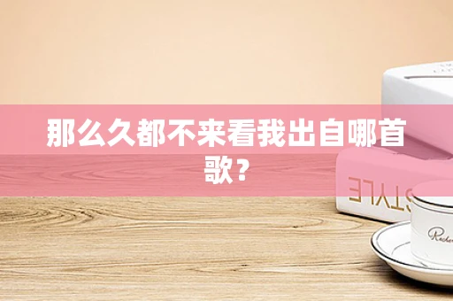 那么久都不来看我出自哪首歌？
