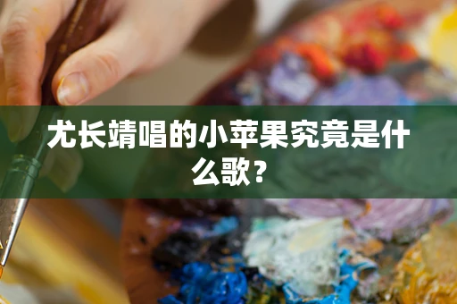 尤长靖唱的小苹果究竟是什么歌？