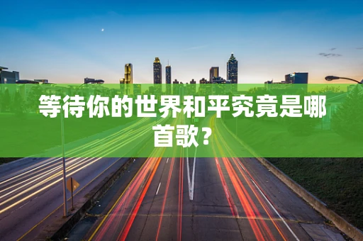 等待你的世界和平究竟是哪首歌？