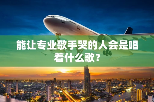 能让专业歌手哭的人会是唱着什么歌？