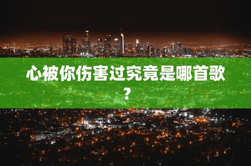 心被你伤害过究竟是哪首歌？