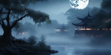 夜阑静听月下歌究竟何意？