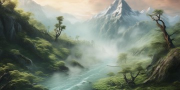 仙境般的山水风光究竟是哪首歌？