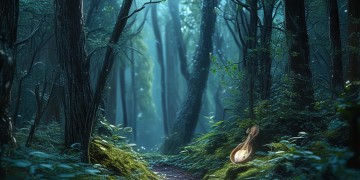 穿过黑夜森林能找到什么歌？