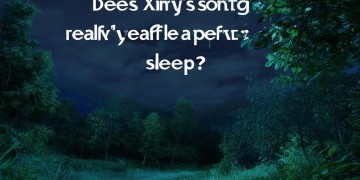 欣炜歌真的会影响睡眠吗？