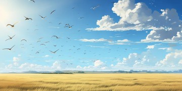 草原的天上见是哪首歌？