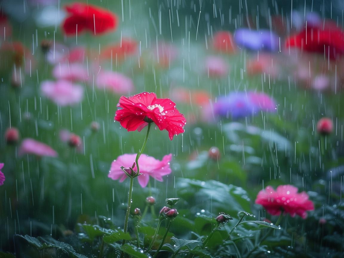 花儿开在雨中到底是哪首歌？