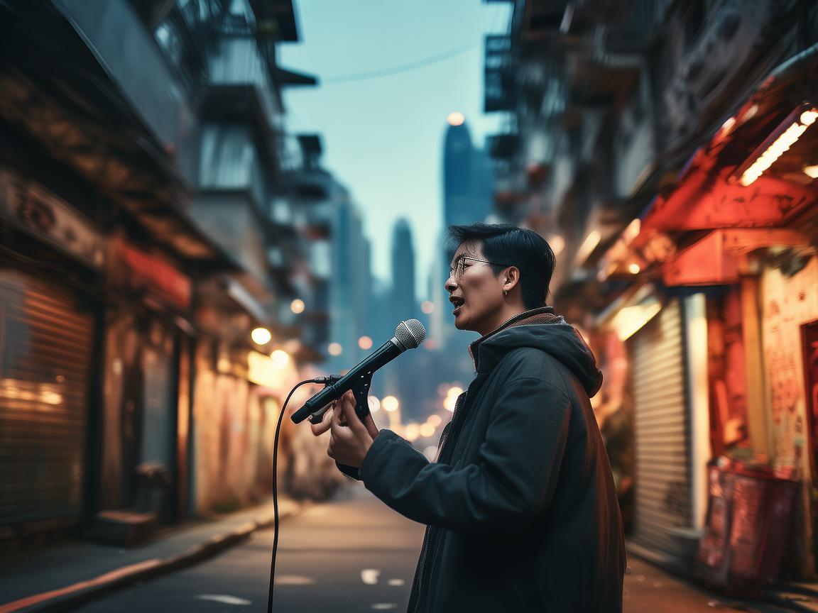 香港老师街边献唱的究竟是什么歌？