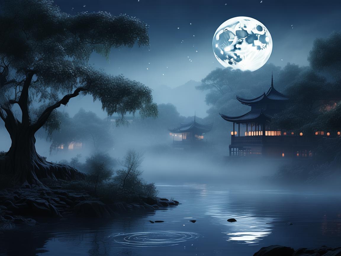 夜阑静听月下歌究竟何意？