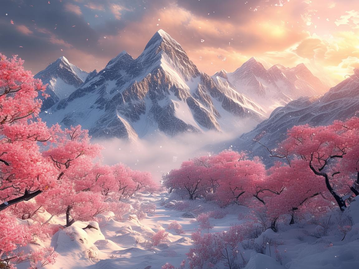 雪山下的桃花源究竟是哪首歌？