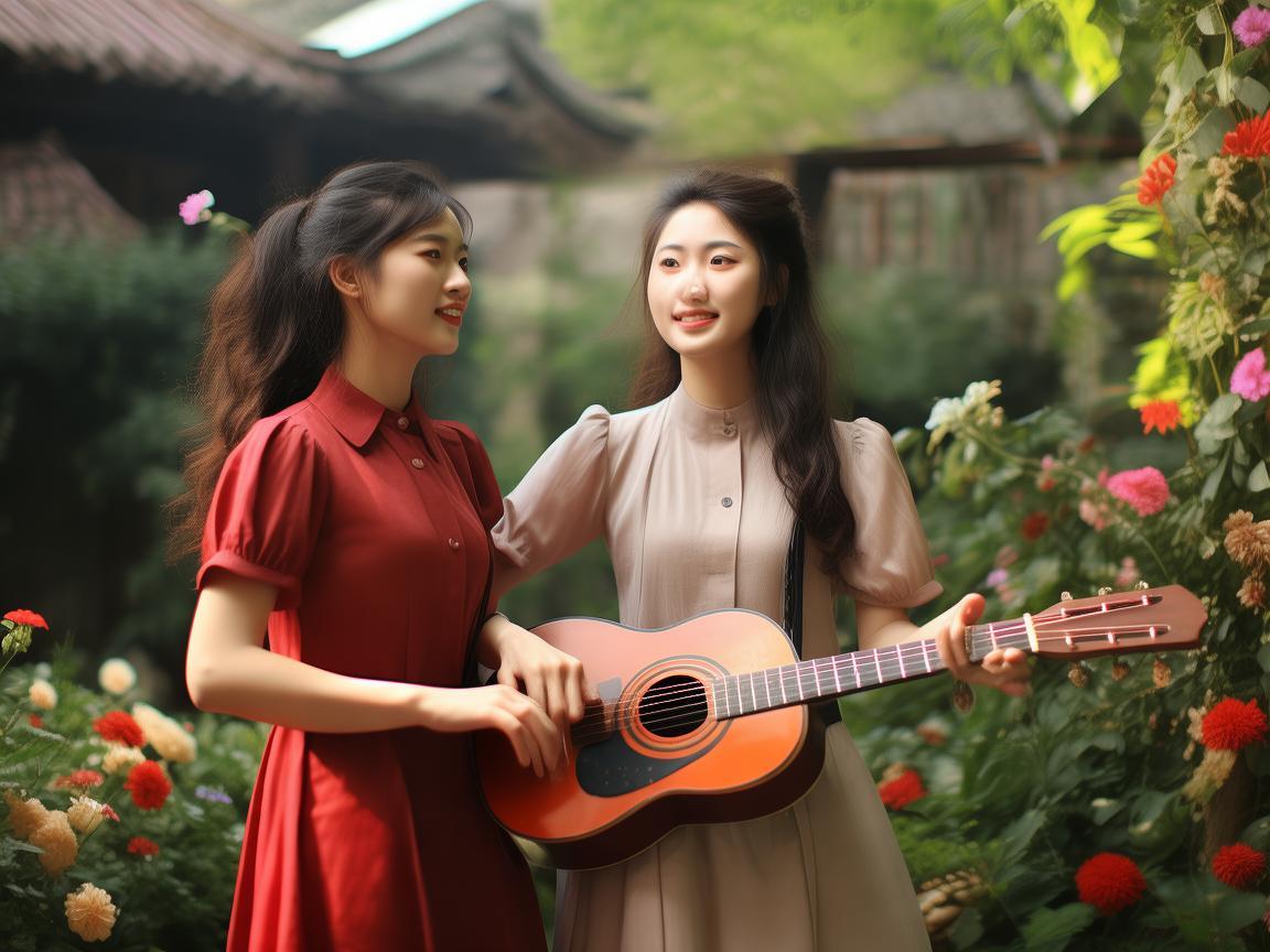 两个女生唱什么红歌最合适呢？